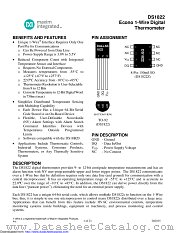 DS1822Z/T&R datasheet pdf MAXIM - Dallas Semiconductor