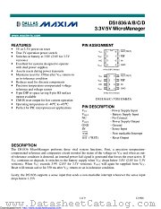 DS1836CS-10+ datasheet pdf MAXIM - Dallas Semiconductor