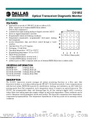 DS1852B-000/T&R datasheet pdf MAXIM - Dallas Semiconductor
