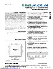 DS1865 datasheet pdf MAXIM - Dallas Semiconductor