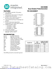 DS1868BS-050+T/R datasheet pdf MAXIM - Dallas Semiconductor