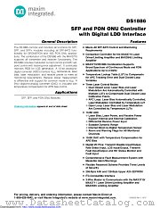 DS1886 datasheet pdf MAXIM - Dallas Semiconductor
