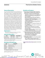 DS1921G-F5#A15 datasheet pdf MAXIM - Dallas Semiconductor