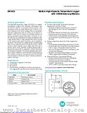 DS1925 datasheet pdf MAXIM - Dallas Semiconductor