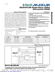 DS2030Y datasheet pdf MAXIM - Dallas Semiconductor
