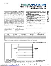 DS2045Y datasheet pdf MAXIM - Dallas Semiconductor