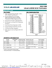 DS2118MB/T&R datasheet pdf MAXIM - Dallas Semiconductor
