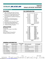 DS2120E+T&R datasheet pdf MAXIM - Dallas Semiconductor