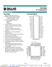 DS2180AQN+T&R datasheet pdf MAXIM - Dallas Semiconductor