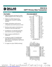 DS2181AQN+T&R datasheet pdf MAXIM - Dallas Semiconductor
