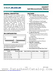 DS2252T-128-16# datasheet pdf MAXIM - Dallas Semiconductor
