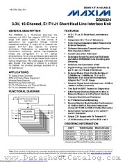 DS26324GN+T&R datasheet pdf MAXIM - Dallas Semiconductor
