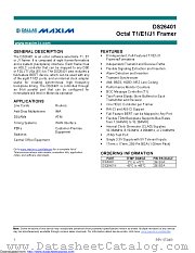 DS26401A2+ datasheet pdf MAXIM - Dallas Semiconductor
