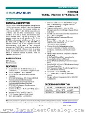 DS26504LNB2 datasheet pdf MAXIM - Dallas Semiconductor