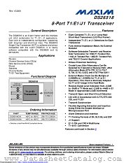 DS26518 datasheet pdf MAXIM - Dallas Semiconductor