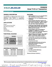 DS26528GN datasheet pdf MAXIM - Dallas Semiconductor