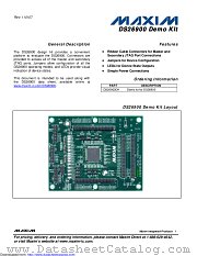DS26900DK datasheet pdf MAXIM - Dallas Semiconductor