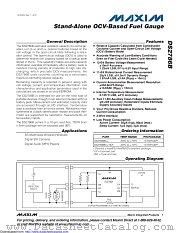 DS2786BG+T&R datasheet pdf MAXIM - Dallas Semiconductor