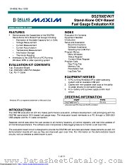 DS2786EVKIT datasheet pdf MAXIM - Dallas Semiconductor