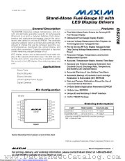 DS2788E+ datasheet pdf MAXIM - Dallas Semiconductor