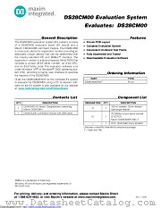 DS28CM00EVKIT datasheet pdf MAXIM - Dallas Semiconductor