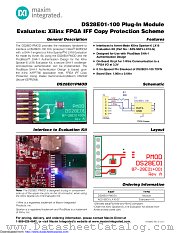 DS28E01PMOD datasheet pdf MAXIM - Dallas Semiconductor