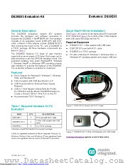DS28E05EVKIT datasheet pdf MAXIM - Dallas Semiconductor