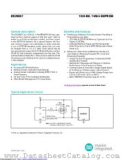 DS28E07P+W datasheet pdf MAXIM - Dallas Semiconductor