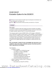 DS28E15EVKIT datasheet pdf MAXIM - Dallas Semiconductor