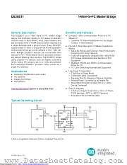 DS28E17Q+T datasheet pdf MAXIM - Dallas Semiconductor