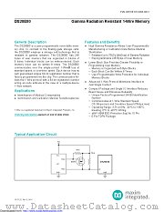 DS28E80P+TW datasheet pdf MAXIM - Dallas Semiconductor