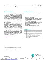 DS28E80EVKIT datasheet pdf MAXIM - Dallas Semiconductor