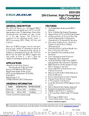 DS31256B datasheet pdf MAXIM - Dallas Semiconductor