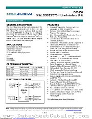 DS3150Q+ datasheet pdf MAXIM - Dallas Semiconductor
