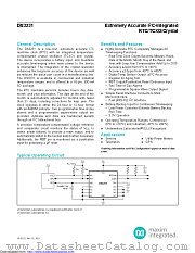 DS3231S#T&R datasheet pdf MAXIM - Dallas Semiconductor