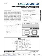 DS3904U-010+T&R datasheet pdf MAXIM - Dallas Semiconductor