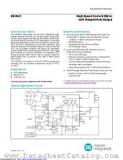 DS3923T+ datasheet pdf MAXIM - Dallas Semiconductor