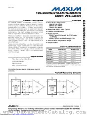 DS4212BN+ datasheet pdf MAXIM - Dallas Semiconductor