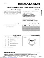 DS4302Z-020+ datasheet pdf MAXIM - Dallas Semiconductor