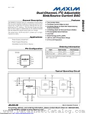DS4412 datasheet pdf MAXIM - Dallas Semiconductor