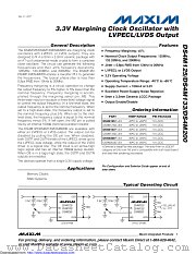 DS4M133 datasheet pdf MAXIM - Dallas Semiconductor