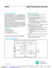 DS75LVS+ datasheet pdf MAXIM - Dallas Semiconductor