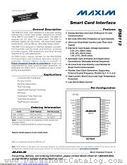 DS8113 datasheet pdf MAXIM - Dallas Semiconductor