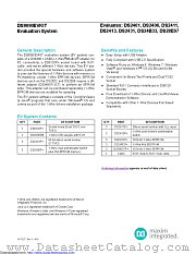 DS9090EVKIT# datasheet pdf MAXIM - Dallas Semiconductor