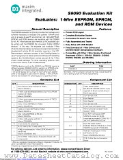 DS9090K# datasheet pdf MAXIM - Dallas Semiconductor