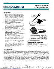 DS9097E# datasheet pdf MAXIM - Dallas Semiconductor