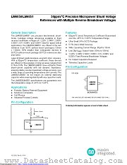 LM4051BIM3-1.2+ datasheet pdf MAXIM - Dallas Semiconductor
