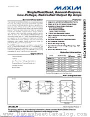 LMX358AUA+ datasheet pdf MAXIM - Dallas Semiconductor