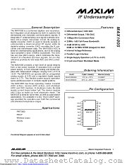 MAX1005EEE+T datasheet pdf MAXIM - Dallas Semiconductor