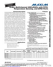 MAX1020BETX+ datasheet pdf MAXIM - Dallas Semiconductor